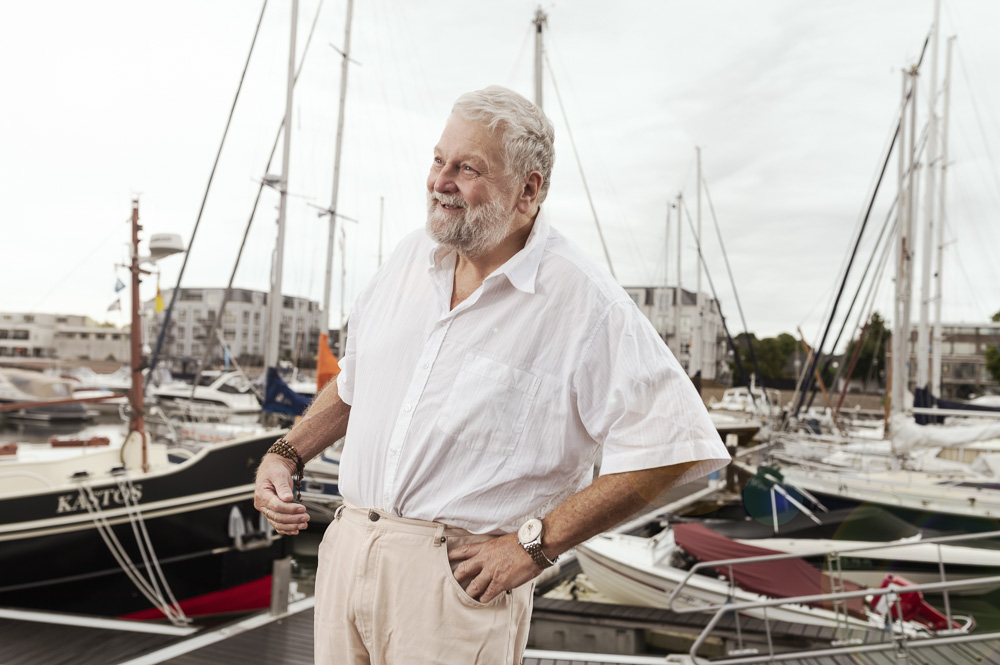 DSNW-werkfoto bij het verhaal van Berend, die aan de slag ging bij een jachthaven